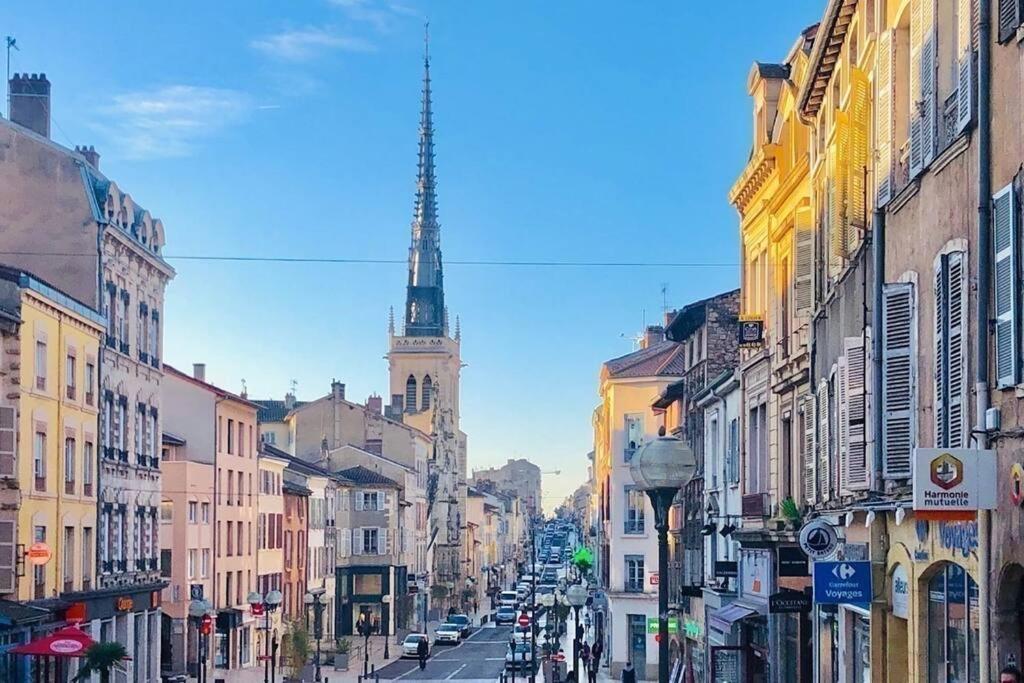 Apartament T2 Tout Equipe Au Beau Milieu Du Centre Historique Villefranche-sur-Saône Zewnętrze zdjęcie
